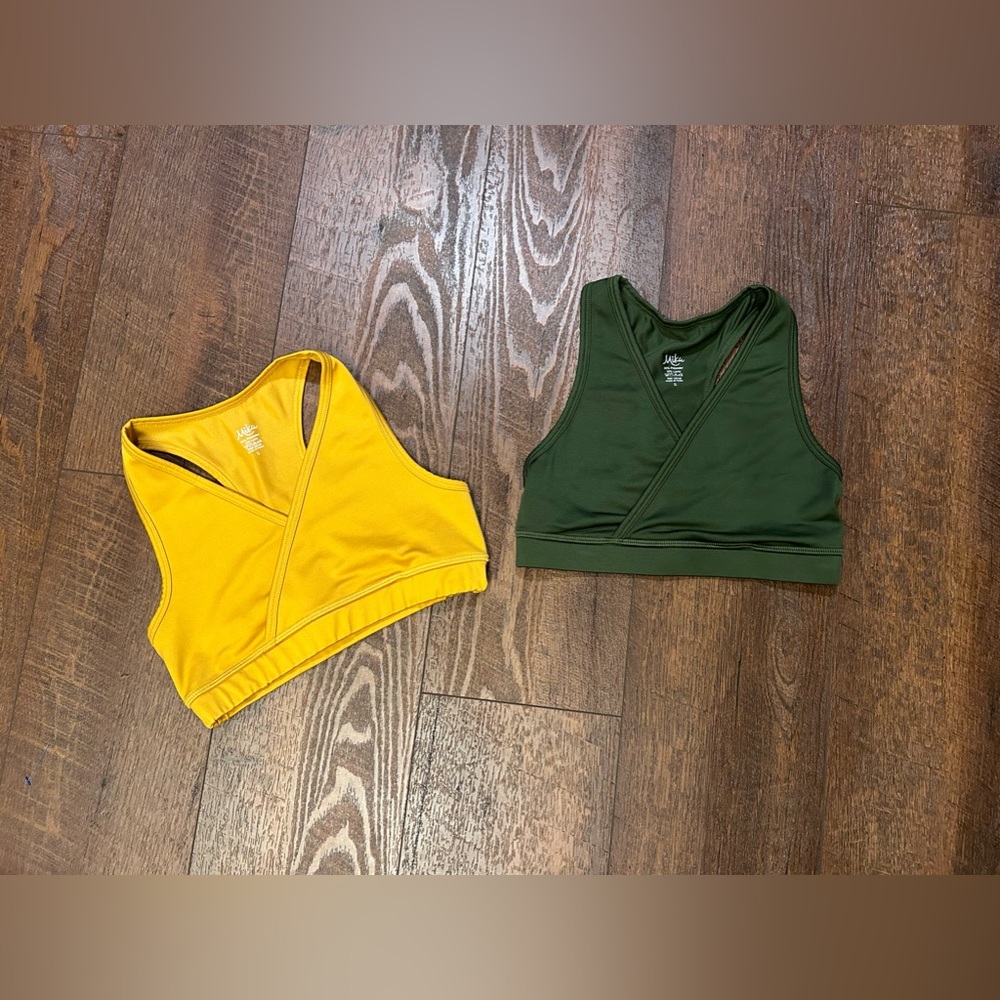Two Mika Yoga Bra Tops